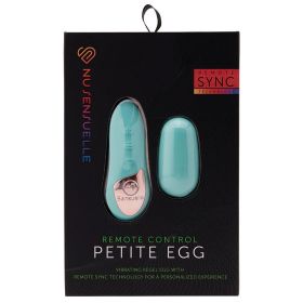 Nu Sensuelle Remote Control 15 Function Petite Egg-T Blue