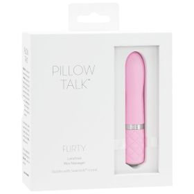 Pillow Talk Flirty Mini Massager (Color: Pink)
