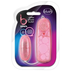 B Yours Glitter Power Bullet (Color: Pink)