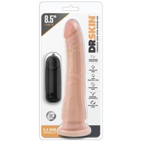 Dr. Skin Vibrating Cock 8.5 (Color: Vanilla)