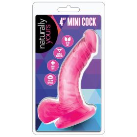 Naturally Yours Mini Cock (Color: Pink, size: 4 Inches)