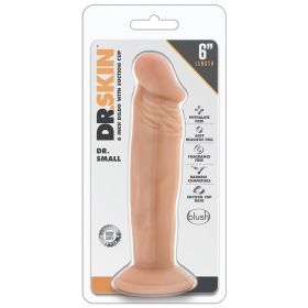 Dr. Skin Dildo (Color: Vanilla, size: 6 Inches)