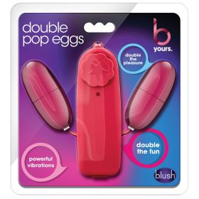 B Yours. Double Pop Eggs (Color: Cerise)