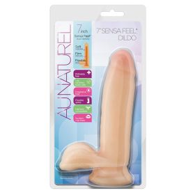 Au Naturel Sensa Feel Dildo (Color: Beige, size: 7 Inches)