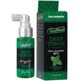 GoodHead Deep Throat Spray (Option: Mystical Mint, size: 2Oz)