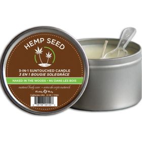 Earthly Body 3-in-1 Massage Candle (Option: Naked In The Woods, size: 6 Oz)