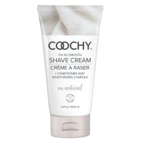 Coochy Shave Cream (Option: Au Natural, size: 3.4Oz)
