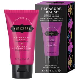 Kama Sutra Pleasure Balm Sensations (Option: Raspberry Kiss, size: 1.7 Oz)