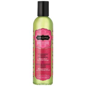 Kama Sutra Naturals Massage Oil (Option: Strawberry Divine, size: 8 Oz)