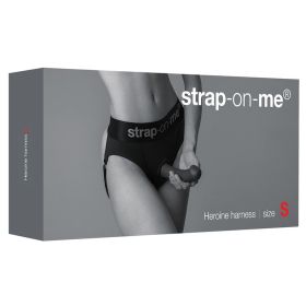Strap On Me Harness Lingerie Heroine (Color: Black, size: small)