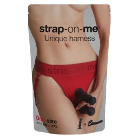 Strap On Me Harness Lingerie Unique (Color: Red, size: O/S)
