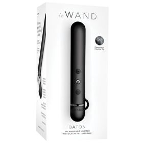 Le Wand Chrome Baton (Color: Black)