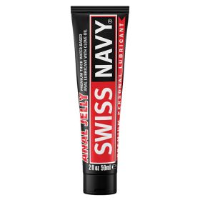 Swiss Navy Premium Anal Jelly Water-Based Lubricant (size: 2 Oz)