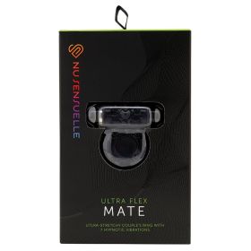 Sensuelle 7 Function Bullet C-Ring (Color: Black)