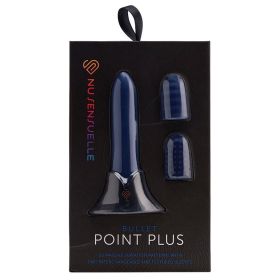 Sensuelle Point Plus 20 Function Bullet & Sleeves (Color: Navy blue)
