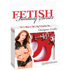 Fetish Fantasy Designer Cuffs (Color: Red)