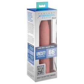 Fantasy X-Tensions Elite Uncut Extension Sleeve (Color: Light, size: 7 Inches)