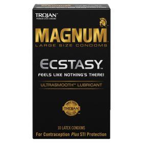 Trojan Magnum Ecstasy Condoms (Option: 10 Pack)