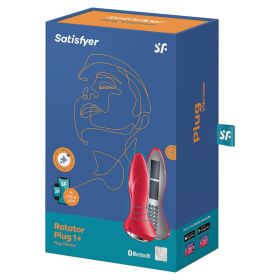 Satisfyer Rotator Plug 1+ (Color: Red)
