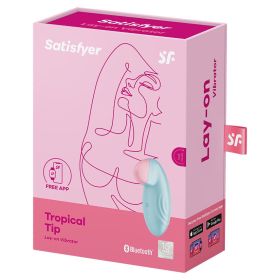Satisfyer Tropical Tip (Color: Light Blue)