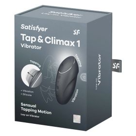 Satisfyer Tap and Climax 1 (Color: Grey)