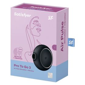Satisfyer Pro To Go 3 (Color: Black)