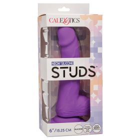 Neon Silicone Studs (Color: Purple, size: 6 Inches)