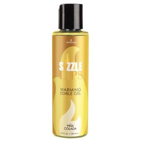 Sensuva Sizzle Lips Warming Edible Gel (Option: Pina Colada, size: 4.2 oz)