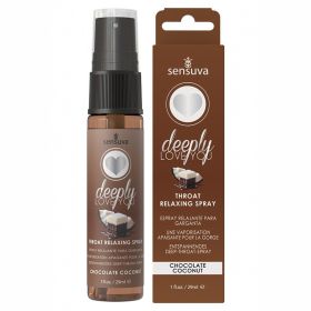 Sensuva Deeply Love You Throat Relaxing Spray (Option: Choc Coconut, size: 1 Oz)