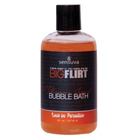 Sensuva Big Flirt Pheromone Bubble Bath (Option: Lust In Paradise, size: 8 Oz)