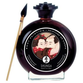 Shunga Body Painting (Option: Aphrodisiac Chocolate, size: 3.5 Oz)