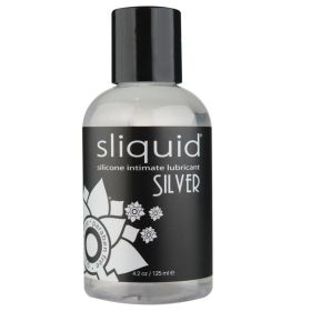 Sliquid Silver Enhanced Silicone Lube (size: 4.2 oz)