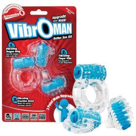 Screaming O VibrOMan (Color: Blue)