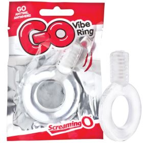 Screaming O GO Vibe Ring (Color: Clear)