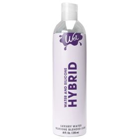 Wet Hybrid Luxury Water / Silicone Blend Based Lubricant (size: 8 Oz)